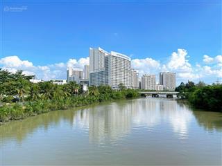 Đất biệt thự view trực diện sông, view về midtown phú mỹ hưng 10x24 giá 24,5 tỷ.