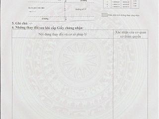 Bán lô đất mặt tiền đường số lâm văn bền, quận 7  5x20m  gpxd 6 tầng  giá 14,8 tỷ tl trực tiếp