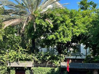 Cần bán biệt thự khu vip mỹ đình 2, căn hiếm đối diện công viên, thoáng, mát, bốt bảo vệ trước nhà