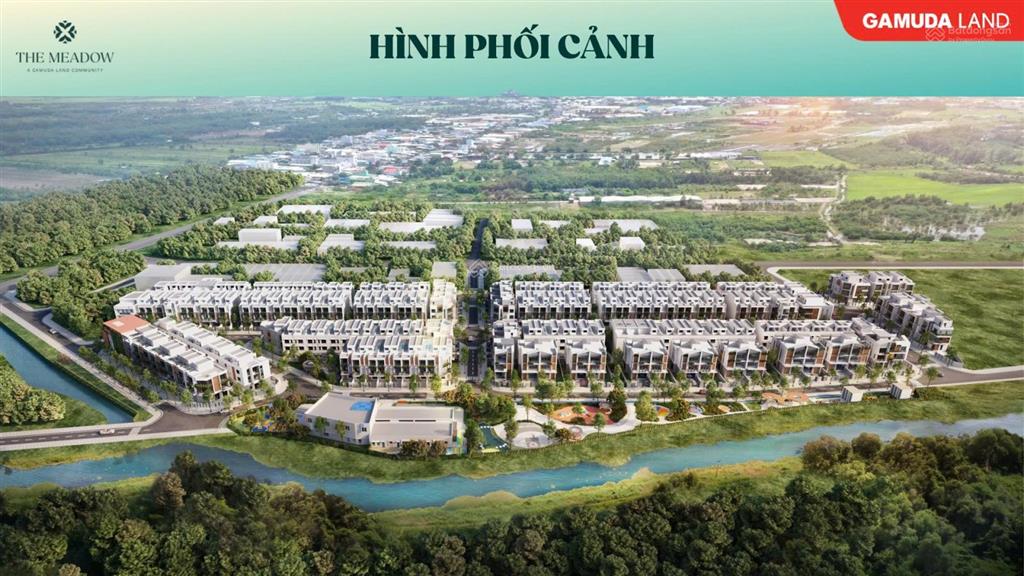 Căn đẹp nhà phố cao cấp the meadow giá 7 tỷ/căn, hỗ trợ vay 0% ls, ck 15%/căn