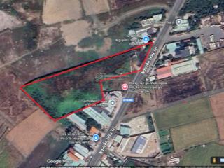 Bán đất đẹp mặt tiền đường nguyễn hữu trí, thanh phú, bến lức, long an, 100 tỷ, 9863.6m2