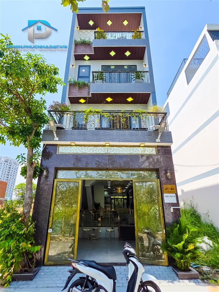 Quá mê nhà phố hiện có thang máy nằm trong khu dân cư compoud có bảo vệ huỳnh tấn phát  giá 9.4 tỷ