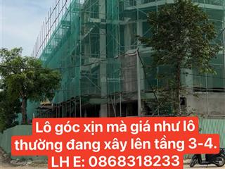 Cần bán lô góc nhà xây 4.5 tầng giá chỉ nhỉnh 14 tỷ tại thanh hà cienco5.  0868 318 ***