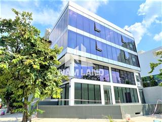 Cho thuê toà văn phòng 800m2 góc 2 mặt tiền đường cao đức lân đối diện công viên hầm 4 sàn trống
