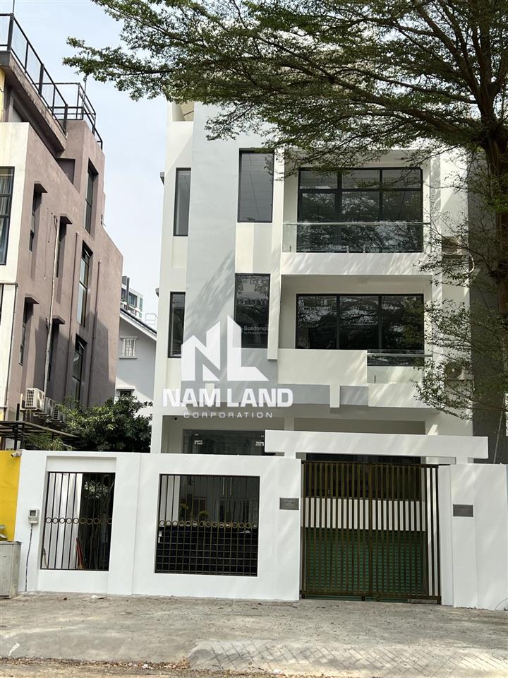 Cho thuê nhà có hầm, trệt trống suốt 3 lầu 6 phòng lớn làm văn phòng, ở tại đường lương định của