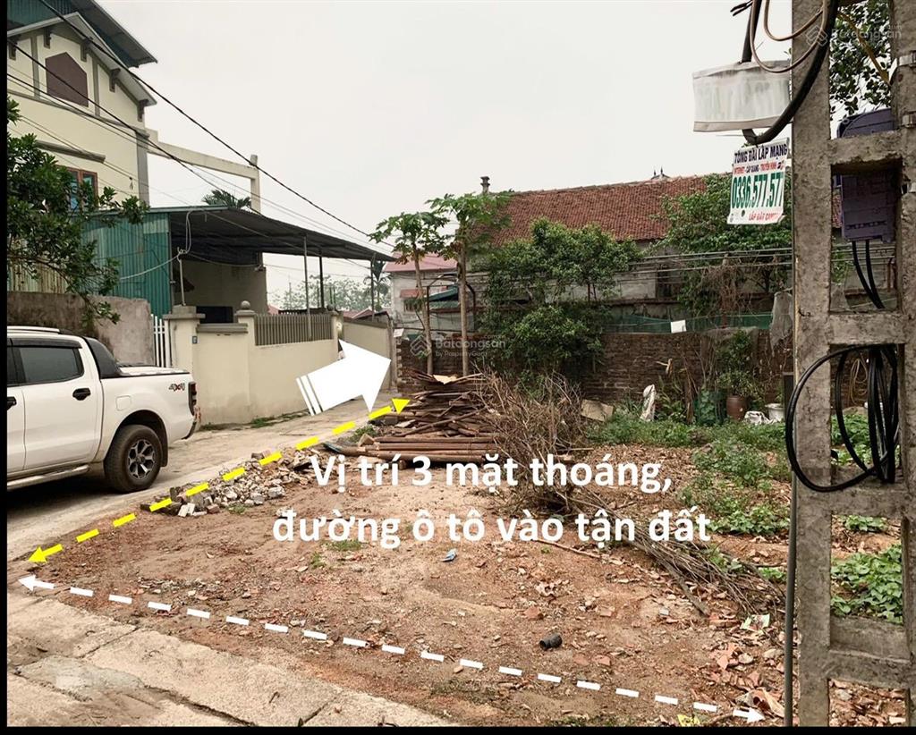 Chính chủ bán đất đẹp full thổ cư tại đồng trúc, thạch thất sổ đỏ riêng vị trí vàng đầu tư