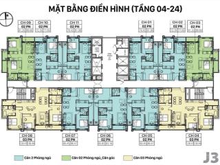 Quỹ căn chung cư jade square 3pn  giá từ 95tr/m2.  0989 862 ***