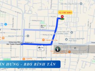Bán nhà mới hẻm 80/ đường số 6, khu tên lửa, 4 x 15m, 4 tấm, 7.1 tỷ gần aeon mall. (tín hưng)