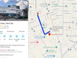 Bán đất khu tên lửa, mt đường số 32, dt 10 x 25m, 36 tỷ. gần aeon mall.
