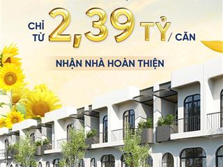 Bán nhà phố . đã hoàn công .60,57m2. tại hl409, tân hiệp, tân uyên, bình dương, 2,5 tỷ