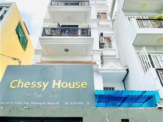 Bán nhà khu cư xá đồng tiến  5 tầng nhà mới ngang 6m chỉ 15 tỷ  quận 10  hđt 40 triệu