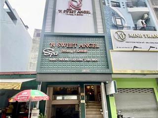 Bán nhà mặt tiền khu đường hoa có hầm ngang 5m  4 tầng