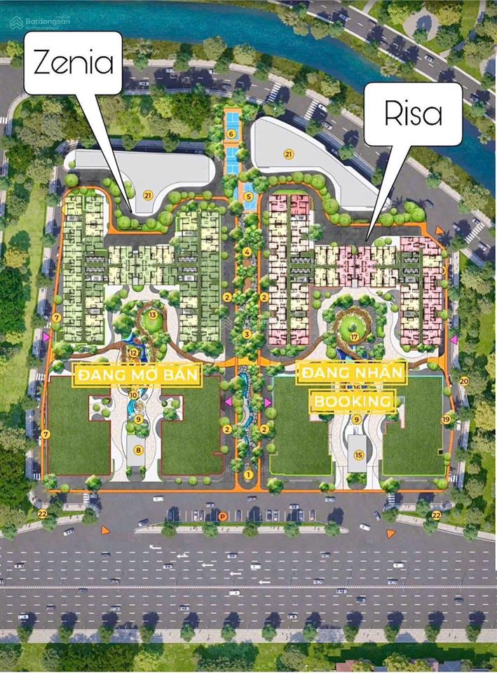Thanh toán 10% nhận nhà t12/2026 ưu đãi gốc lãi 36 tháng liền kế ga metro  giá 2 tỷ 8 với căn 2pn