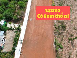 Quảng thành châu đức bán rẻ 1 lô duy nhất 399tr diện tích 142m2 có 80m2 thổ cư