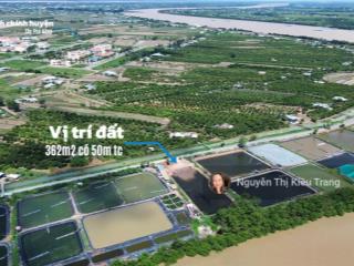 View sông giá rẻ sẵn thổ cư 460 triệu tại tân phú đông, tiền giang