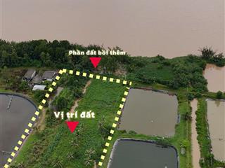 5.345m² đất mặt tiền sông siêu đẹp giá siêu êm 265 triệu/1.000m²