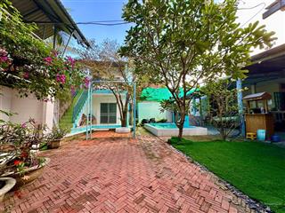 Nhà nghỉ dưỡng sân vườn đầy đủ đồ chơi có hồ bơi mini chỉ 1,58 tỷ trọn gói ạ tại tân phú đông, tg