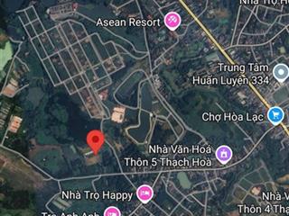 Hơn 800tr sở hữu ngay 100m2 đất giao khoán tại thôn 5 thạch hòa thạch thất, sát tđc đh quốc gia