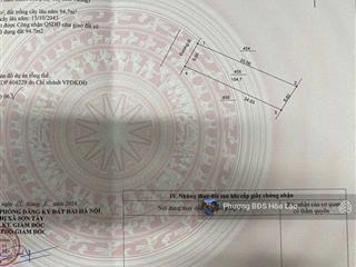 Bán nhanh 154m2 đất, mt 6m tại tân an sơn đông, cách đường ql21 khoảng 1km, giá hơn 2 tỷ chút