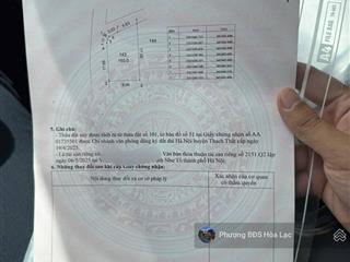 Hơn 3 tỷ có ngay lô đất dt 150m2, full thổ cư, cách đường tl446 chỉ 250m, cách ngã tư yên bình 300m