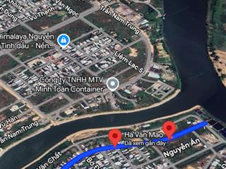 Bán 3 lô liền kề mặt tiền hà văn mao, tđc hoà phước, hoà quý. bán lẻ hoặc bán hết