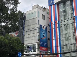 Mặt tiền cách mạng tháng 8, quận 3. dt 5.5x26m, 3 tầng vị trí ngay viettel complex giá bán 45.3 tỷ