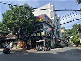 Góc 2 mặt tiền sầm uất khu bàu cát, dt 5x13m, 3 tầng st đẹp, góc thoáng, vỉa hè rộng