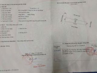 Bán đất tuyến 3 đường Cát Linh – Tràng Cát dt 90m2 ngõ rộng hơn 3m đường nhựa oto vào tận nơi. 