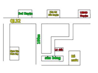 Chính chủ bán đất tái định cư thị trấn phúc thọ