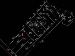 Chính chủ cần bán đất phân lô xóm vạn  đinh xuyên  ứng hoà dt 58,5m2 giá 900 triệu sổ đỏ riêng