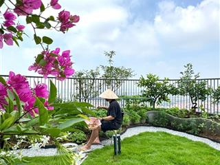 Bán căn hộ chung cư sân vườn toà landmark ecopark hưng yên dt 148m2  3 p ngủ căn góc giá 12,8 tỷ