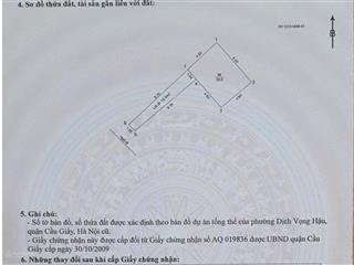 Bán nhà riêng 30m2 tại dịch vọng, cầu giấy, hà nội, 8,8 tỷ sổ đỏ chính chủ 5 tầng