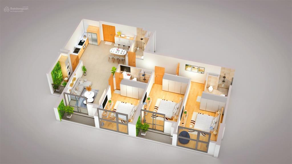 Bán cắt lỗ căn hộ chung cư khai sơn 120m2, 3pn, 3wc, 3bc, siêu đẹp.  0985 575 ***