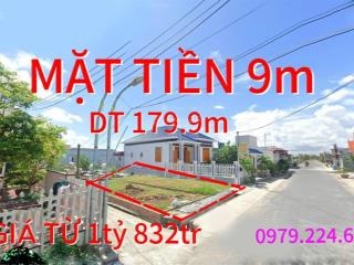 Bán lô góc trục chính kdmt 10 m,dt 179.9m2 chỉ 80m ra bãi tắm quất lâm nam định giá 1.832.000