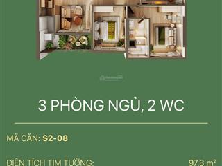 Lời ngay 700tr khi mua căn 3 pn tầng 39 ban công đn cực mát tại sky retreat