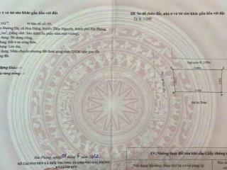 Em có lô góc mặt đường thôn đường đá, hoa động, thuỷ nguyên, vị trí đẹp