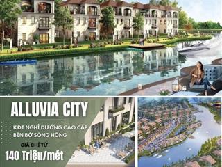 Bán biệt thự đẹp tại alluvia city, 140 triệu vnd/m2, 120m2, hàng hiếm!