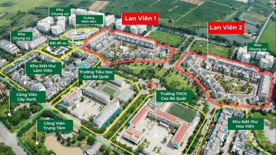 Bán biệt thự liền kề 132m2, khu đô thị đặng xá, mt 6m, giá 16.0 tỷ