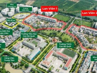 Bán biệt thự liền kề 132m2, khu đô thị đặng xá, mt 6m, giá 16.0 tỷ