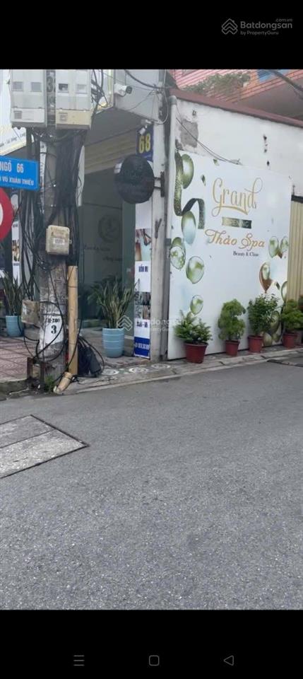 Bán đất 53,1m2, mt 4.6m tặng nhà cấp 4 ngõ ô tô tránh vũ xuân thiều, long biên