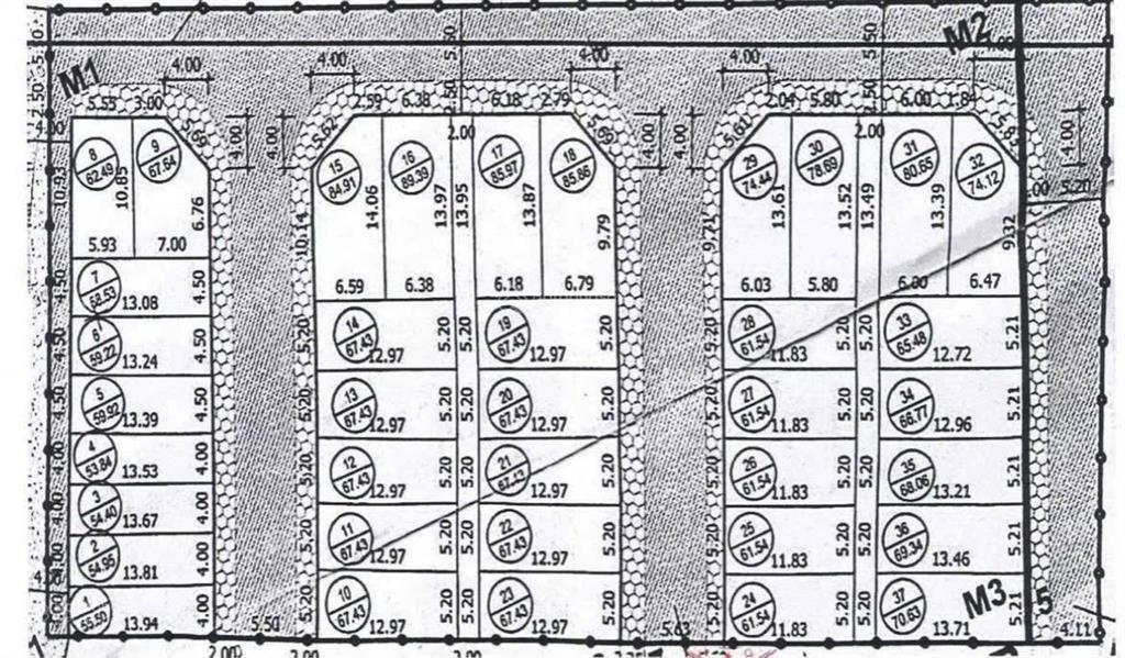 Cần bán đất đấu giá x2 làn 2 có vỉa hè dt 67,4m mt 5,2m đường rộng 8m cách sáp mai võng la đahn