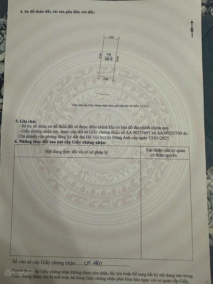 Chủ đang cần tiền bán gấp 59m đất giãn dân wiu khuân viên đường rộng 8m vân nội đahn