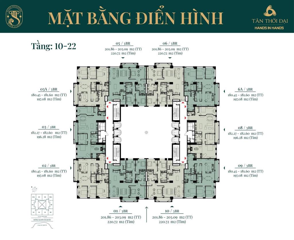 37,6 tỷ bao phí căn góc view hồ 179m2 hanoi signature tầng trung  bàn giao nhà, sổ đỏ luôn