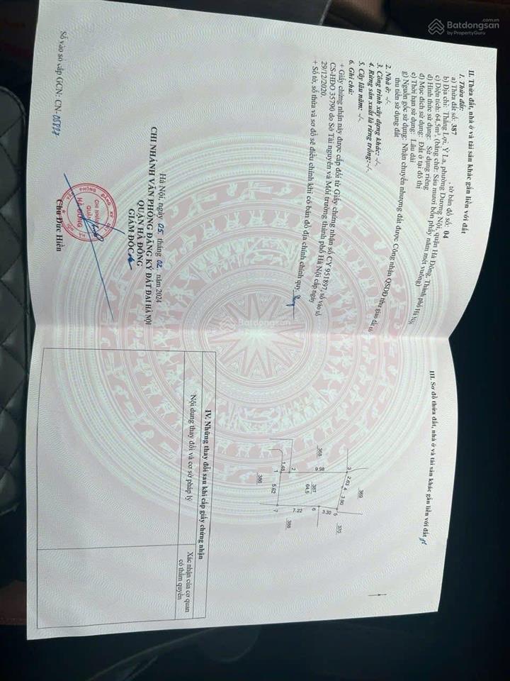 Chính chủ bán nhà dương nội  hà đông. diện tích 65m², giá nhỉnh 9 tỷ