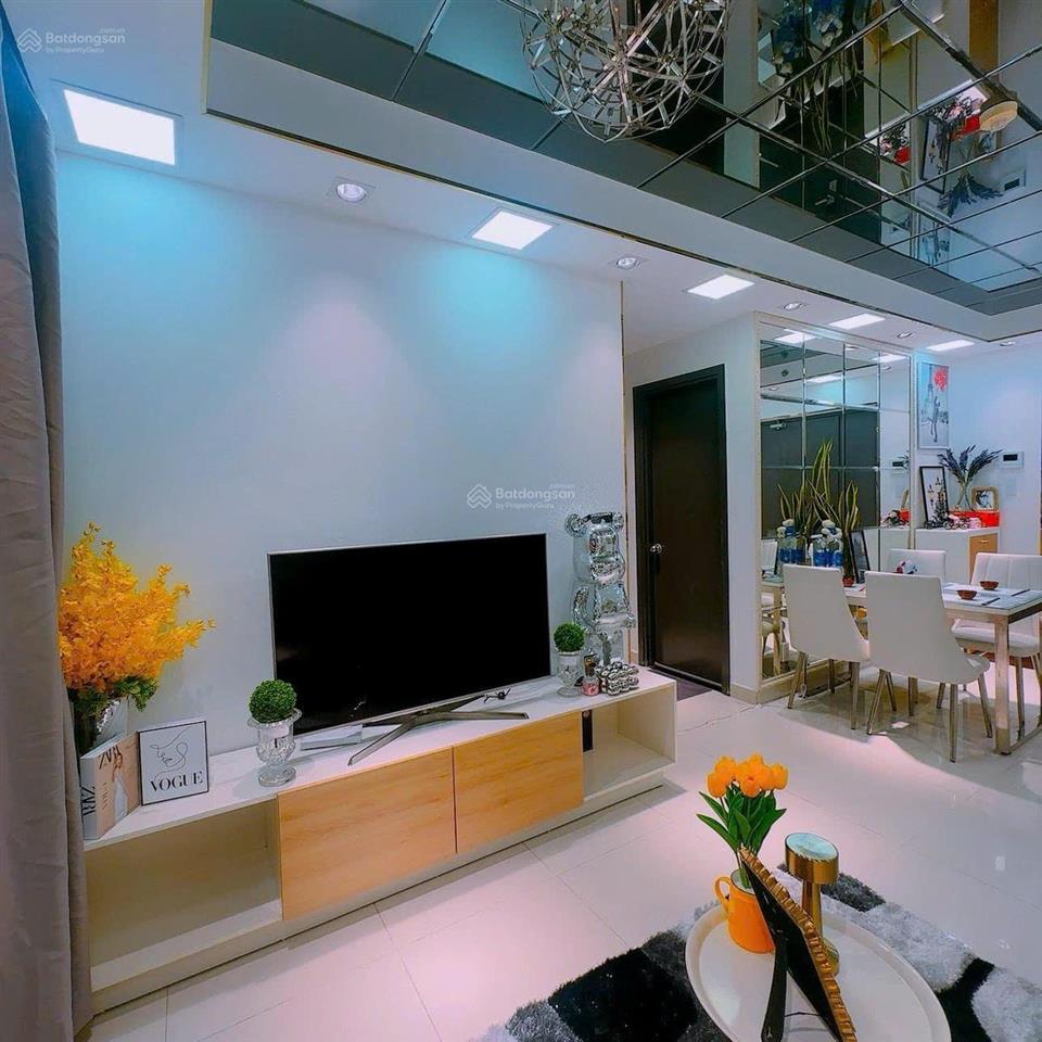 Bán căn hộ an gia garden, có sổ, 50m2 1pn 1wc tặng full nội thất cao cấp, view quận 1 xịn sò