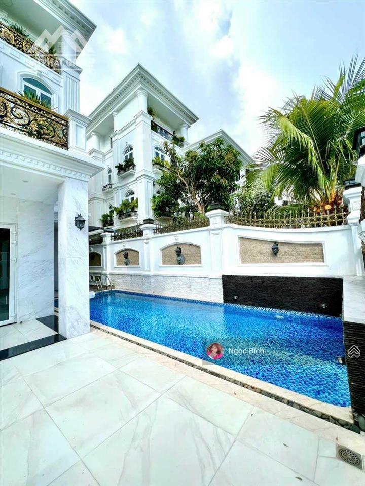 Bán biệt thự đơn lập cityland q. 7, nội thất nhập view sông  hồ bơi giá tốt 79 tỷ.  0931 155 ***