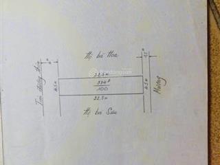 Bán đất mặt đường mỹ tranh, nam sơn, an dương 100m2 chỉ 19,8tr/m2