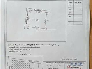 Bán đất full thổ dt 20*20m hẻm 6m ôtô đức hòa long an