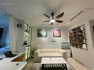 The crest  metropole bán căn studio tầng cao đầy đủ nội thất cao cấp, view cầu bason