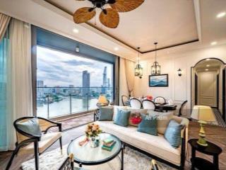 Empire city  cho thuê 3 phòng ngủ nội thất cao cấp tầng cao ,view sông view bitexco ngắm pháo hoa